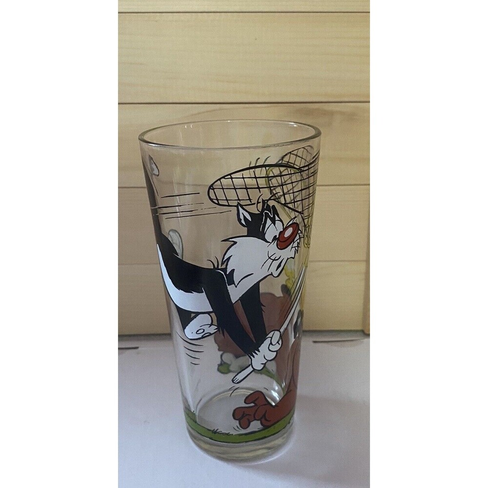 Vintage Pepsi Cup 1976 Collector Series Looney Tunes Sylvester Tweety Bulldog